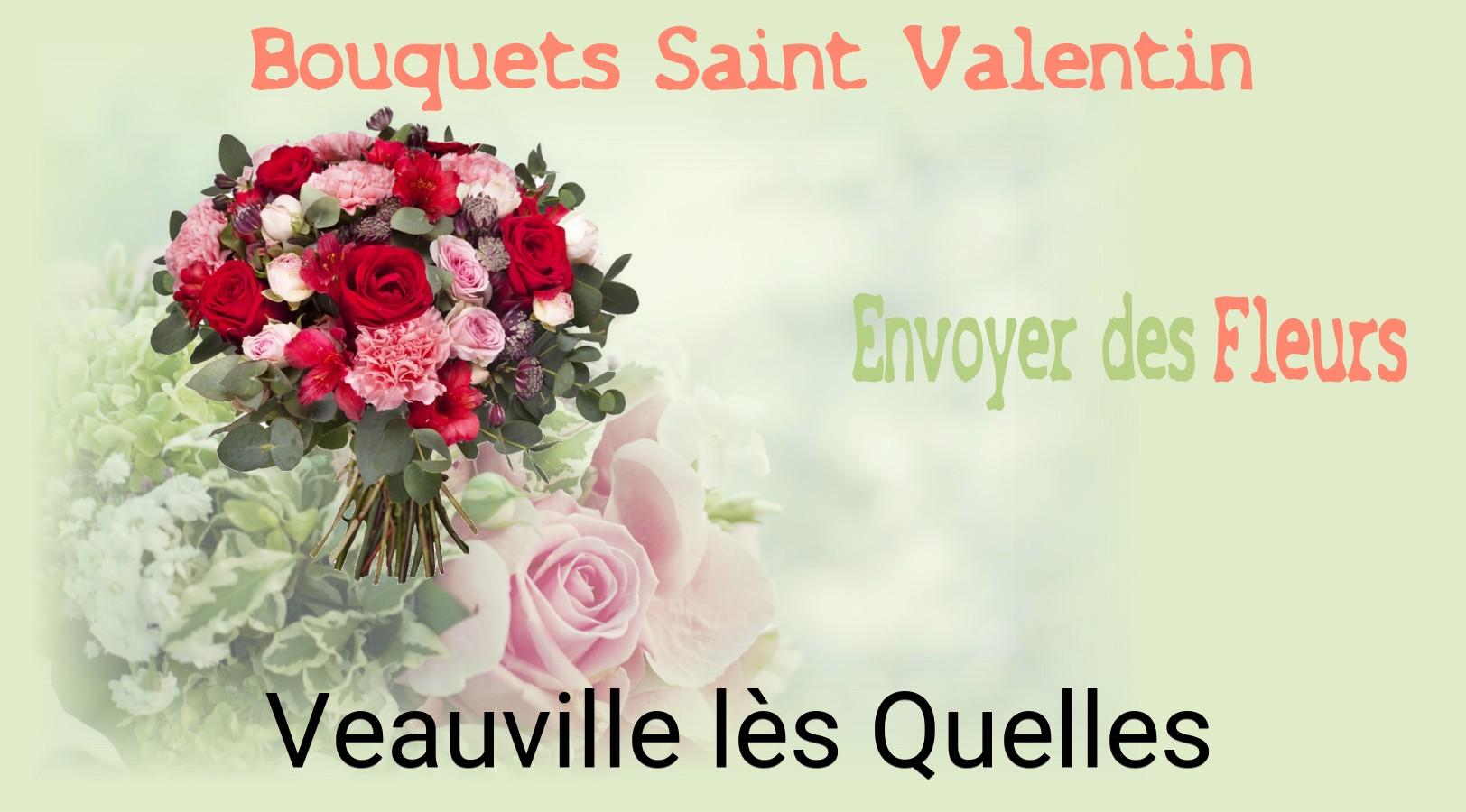 Roses de Saint-Valentin livrées à Veauville-lès-Quelles
